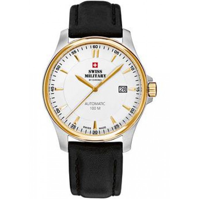 Швейцарские наручные мужские часы SWISS MILITARY SMA34025.07. Коллекция Automatic Collection W105396