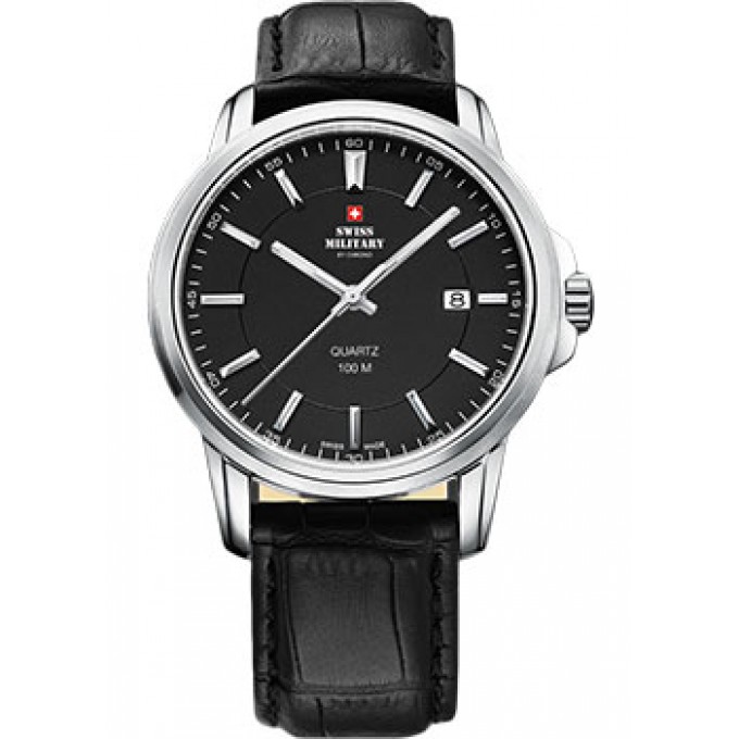 Швейцарские наручные мужские часы SWISS MILITARY SM34039.06. Коллекция Classic W143615