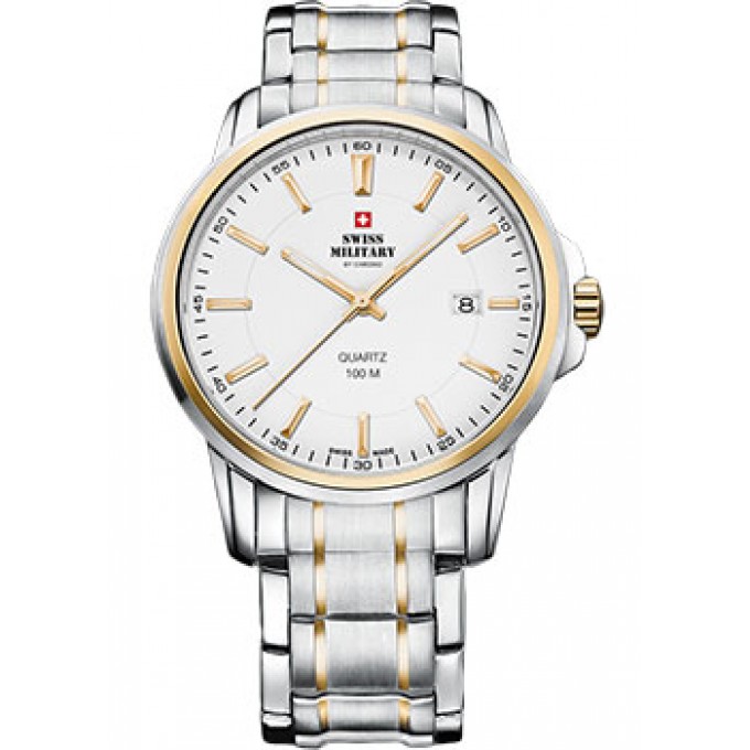 Швейцарские наручные мужские часы SWISS MILITARY SM34039.05. Коллекция Classic W146273