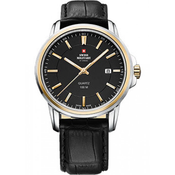 Швейцарские наручные мужские часы SWISS MILITARY SM34039.10. Коллекция Classic W146275