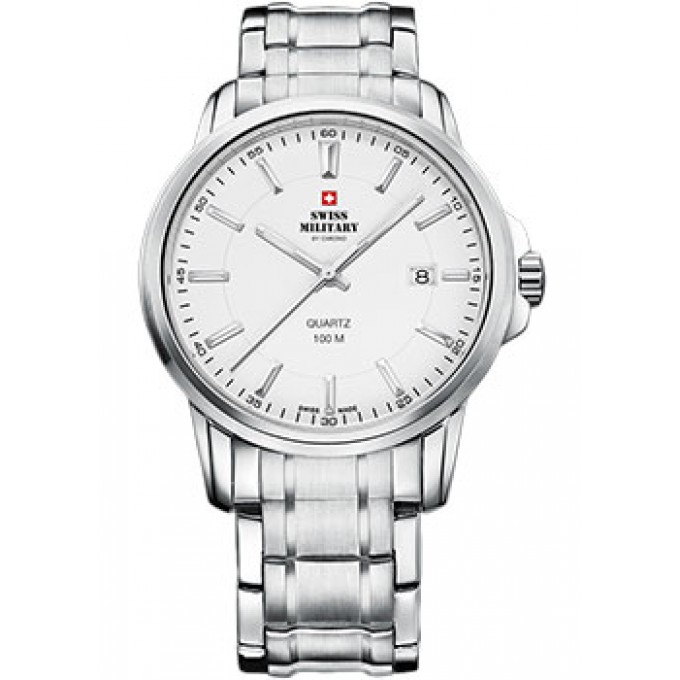 Швейцарские наручные мужские часы SWISS MILITARY SM34039.02. Коллекция Classic W147644