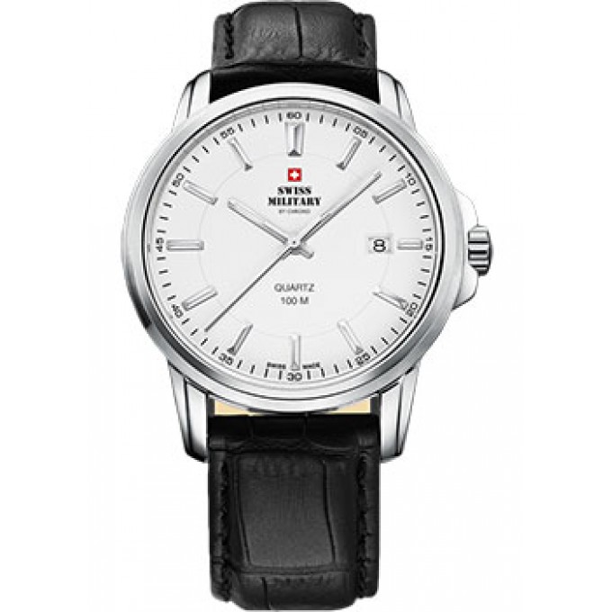 Швейцарские наручные мужские часы SWISS MILITARY SM34039.07. Коллекция Classic W147645
