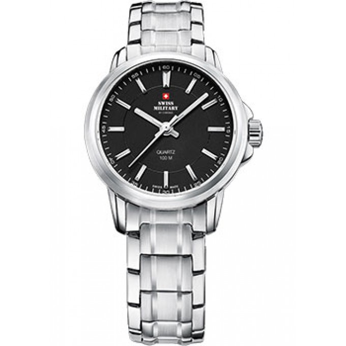 Швейцарские наручные женские часы SWISS MILITARY SM34040.01. Коллекция Classic W154033