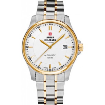 Швейцарские наручные  мужские часы SWISS MILITARY SMA34025.03. Коллекция Automatic Collection