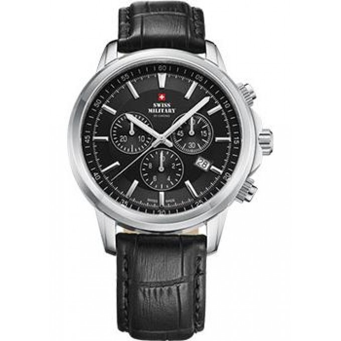 Швейцарские наручные мужские часы SWISS MILITARY SM34052.08. Коллекция Classic W172524