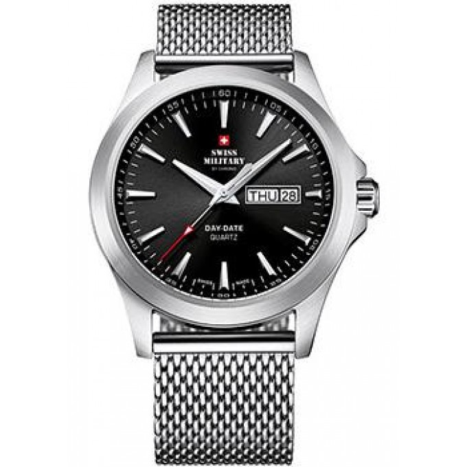 Швейцарские наручные мужские часы SWISS MILITARY SMP36040.01. Коллекция Day Date W186845