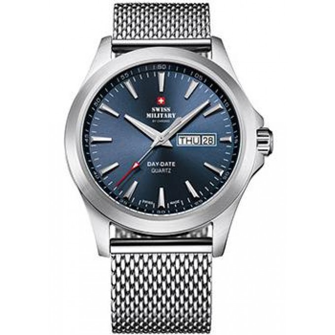 Швейцарские наручные мужские часы SWISS MILITARY SMP36040.03. Коллекция Day Date W186847