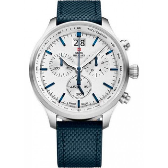 Швейцарские наручные мужские часы SWISS MILITARY SM34064.02. Коллекция Oversized Sports W199042