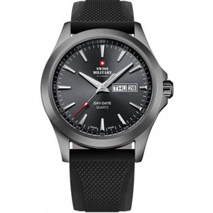 Швейцарские наручные мужские часы SWISS MILITARY SMP36040.19. Коллекция Day Date W199093