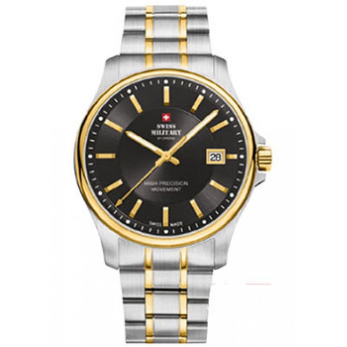 Швейцарские наручные мужские часы SWISS MILITARY SM30200.04. Коллекция Сверхточные W201985