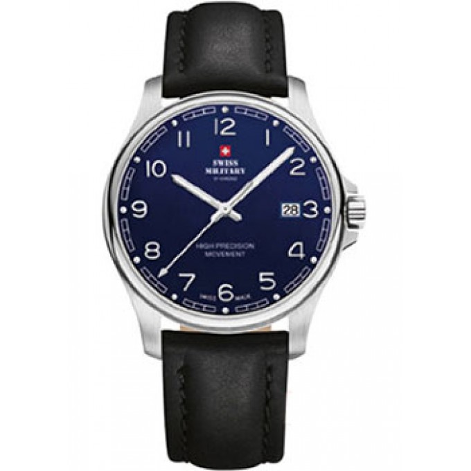 Швейцарские наручные мужские часы SWISS MILITARY SM30200.26. Коллекция Сверхточные W202007