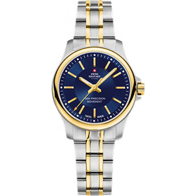 Швейцарские наручные женские часы SWISS MILITARY SM30201.06. Коллекция Сверхточные W202016