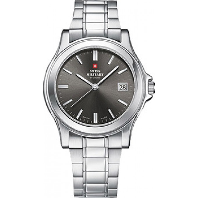 Швейцарские наручные мужские часы SWISS MILITARY SM34002.08. Коллекция Сlassic W202041