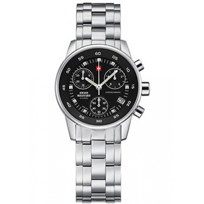 Швейцарские наручные женские часы SWISS MILITARY SM34013.01. Коллекция Classic W202044