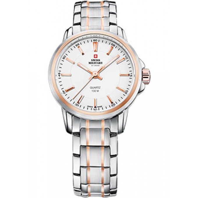Швейцарские наручные женские часы SWISS MILITARY SM34040.10. Коллекция Classic W202048