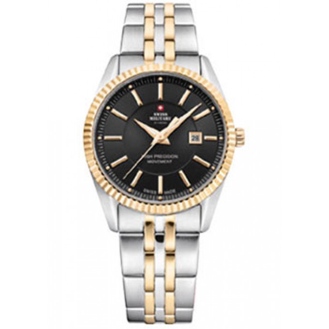 Швейцарские наручные женские часы SWISS MILITARY SM34066.04. Коллекция Сверхточные W202059