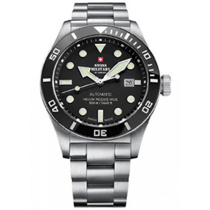 Швейцарские наручные мужские часы SWISS MILITARY SMA34075.01. Коллекция Diver W202106