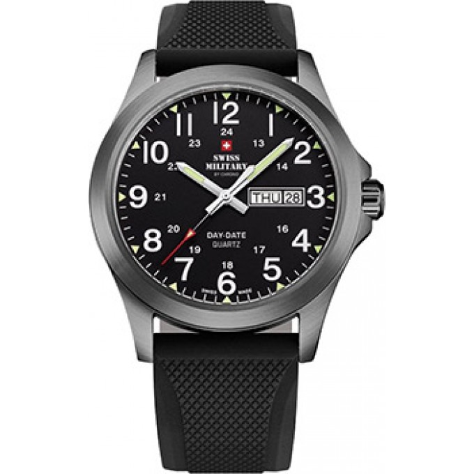 Швейцарские наручные мужские часы SWISS MILITARY SMP36040.20. Коллекция Day Date W202111