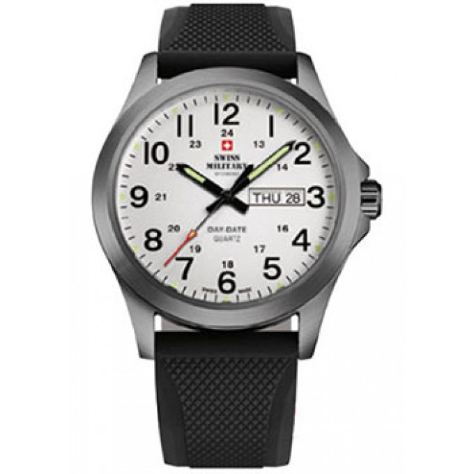 Швейцарские наручные мужские часы SWISS MILITARY SMP36040.21. Коллекция Day Date W202112