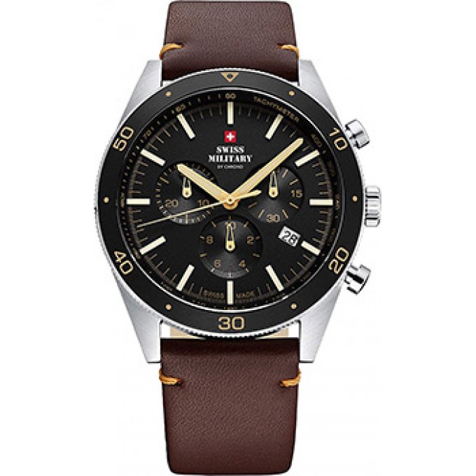 Швейцарские наручные мужские часы SWISS MILITARY SM34079.06. Коллекция Vintage-Style Sports W217030