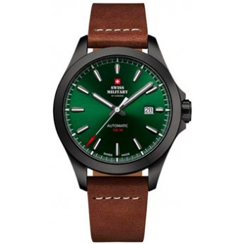Швейцарские наручные  мужские часы SWISS MILITARY SMA34077.12. Коллекция Automatic Collection