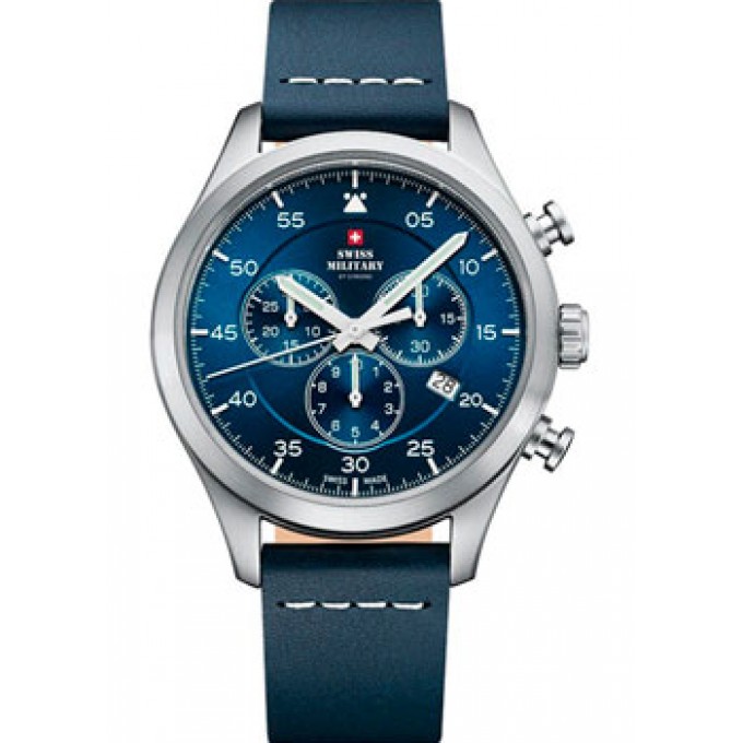 Швейцарские наручные мужские часы SWISS MILITARY SM34076.05. Коллекция Pilot W221068