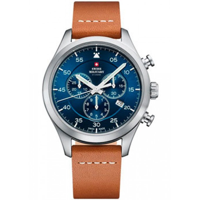 Швейцарские наручные мужские часы SWISS MILITARY SM34076.06. Коллекция Pilot W221069