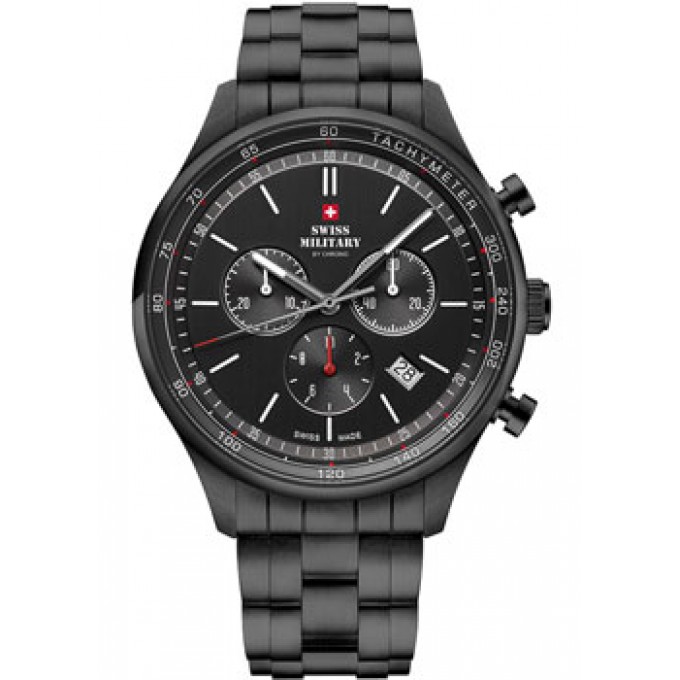 Швейцарские наручные мужские часы SWISS MILITARY SM34081.04. Коллекция Classic W221084