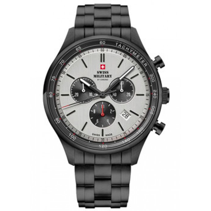 Швейцарские наручные мужские часы SWISS MILITARY SM34081.05. Коллекция Classic W221085