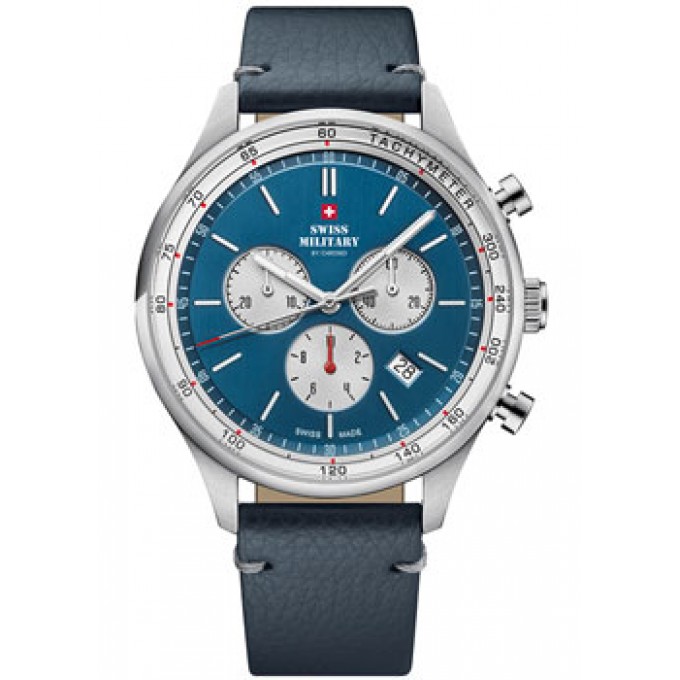 Швейцарские наручные мужские часы SWISS MILITARY SM34081.08. Коллекция Classic W221088