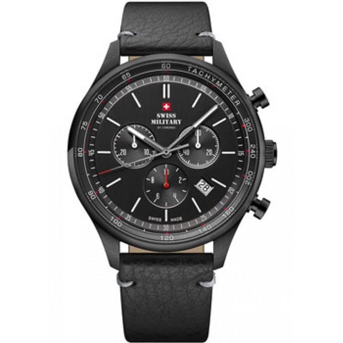 Швейцарские наручные мужские часы SWISS MILITARY SM34081.10. Коллекция Classic W221090