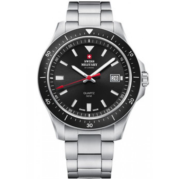 Швейцарские наручные мужские часы SWISS MILITARY SM34082.01. Коллекция Sports W221094