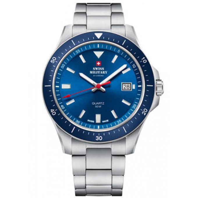 Швейцарские наручные мужские часы SWISS MILITARY SM34082.02. Коллекция Sports W221095