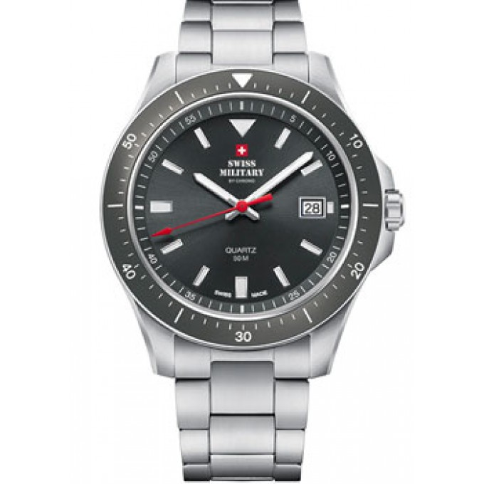 Швейцарские наручные мужские часы SWISS MILITARY SM34082.03. Коллекция Sports W221096