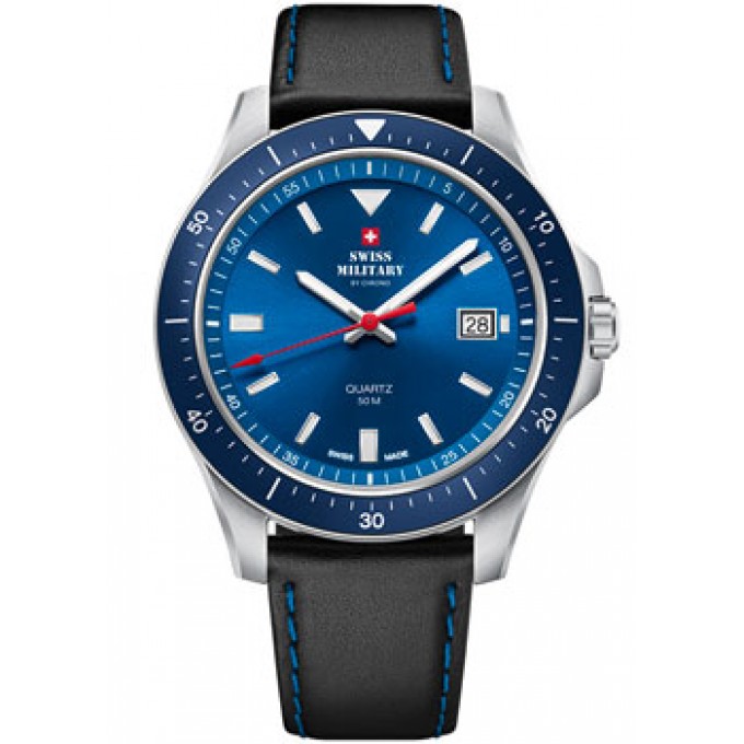 Швейцарские наручные мужские часы SWISS MILITARY SM34082.05. Коллекция Sports W221099