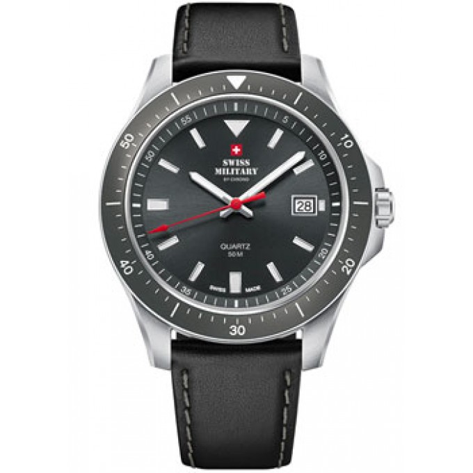 Швейцарские наручные мужские часы SWISS MILITARY SM34082.06. Коллекция Sports W221100