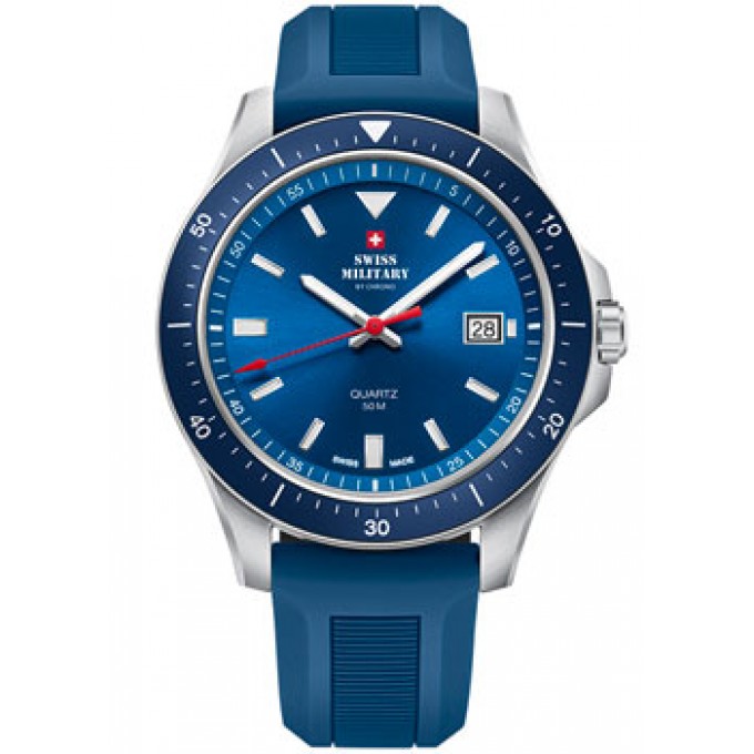 Швейцарские наручные мужские часы SWISS MILITARY SM34082.08. Коллекция Sports W221102