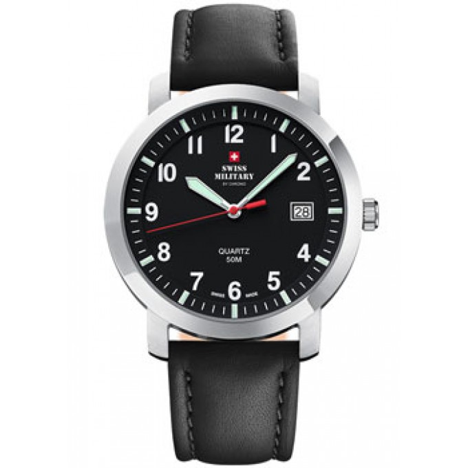 Швейцарские наручные мужские часы SWISS MILITARY SM34083.10. Коллекция Classic W221113