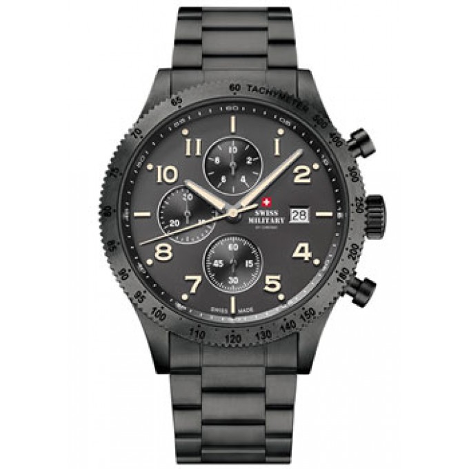 Швейцарские наручные мужские часы SWISS MILITARY SM34084.04. Коллекция Sports W221119