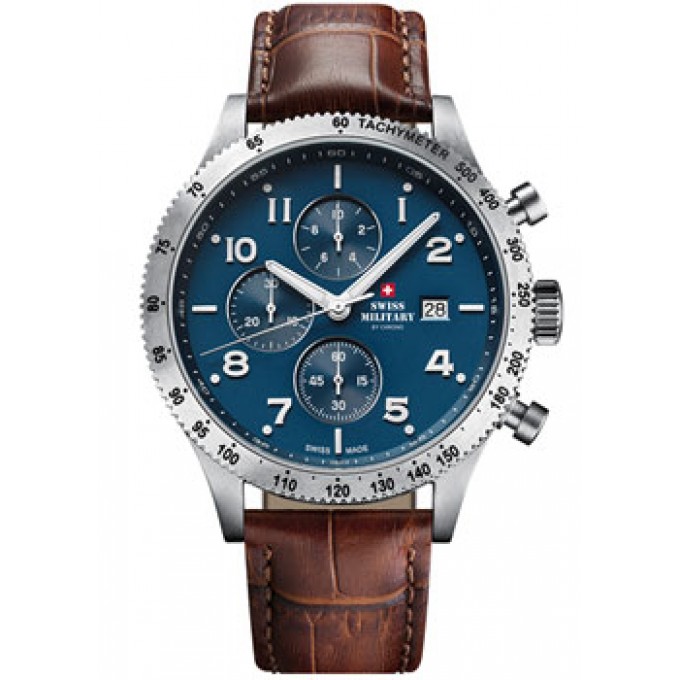 Швейцарские наручные мужские часы SWISS MILITARY SM34084.06. Коллекция Sports W221121