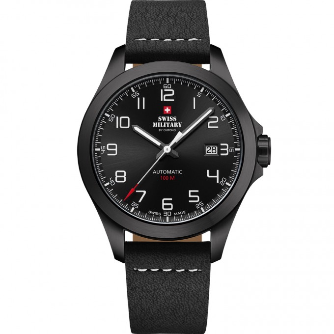 Швейцарские наручные мужские часы SWISS MILITARY SMA34077.04. Коллекция Automatic Collection W221129