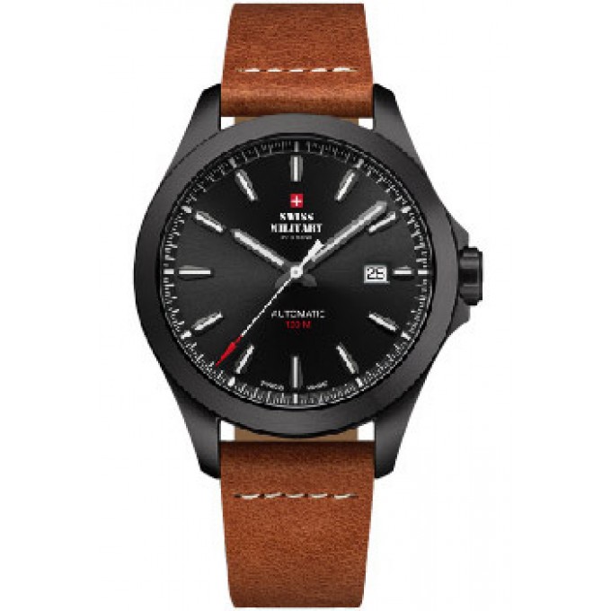 Швейцарские наручные мужские часы SWISS MILITARY SMA34077.11. Коллекция Automatic Collection W221134