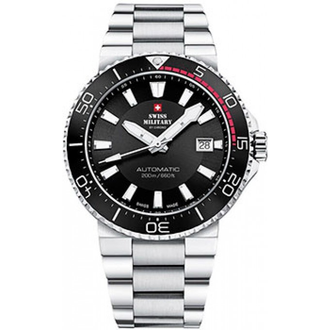 Швейцарские наручные мужские часы SWISS MILITARY SMA34086.01. Коллекция Automatic Dive W226270