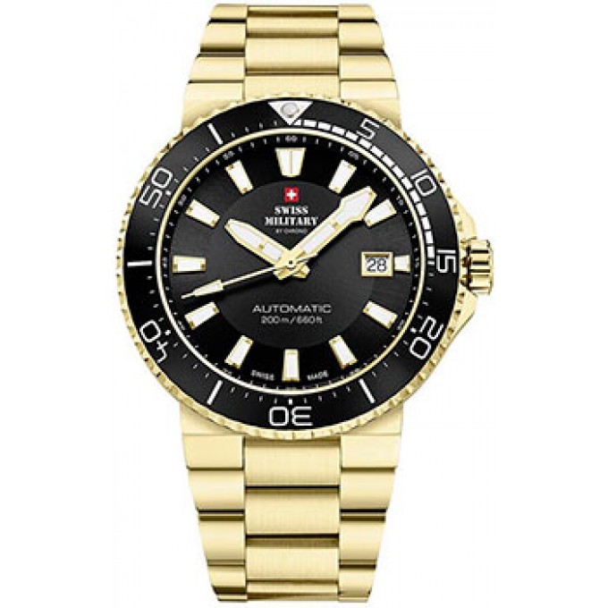 Швейцарские наручные мужские часы SWISS MILITARY SMA34086.05. Коллекция Automatic Dive W226274