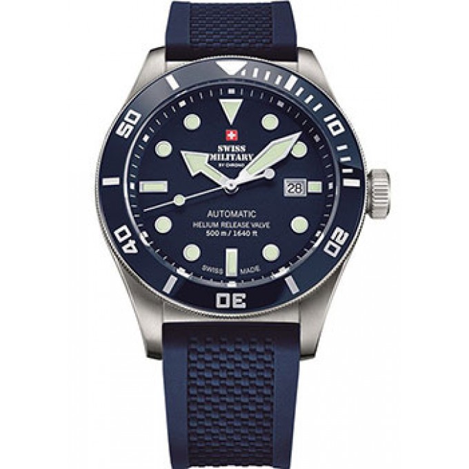 Швейцарские наручные мужские часы SWISS MILITARY SMA34075.07. Коллекция Diver W227260