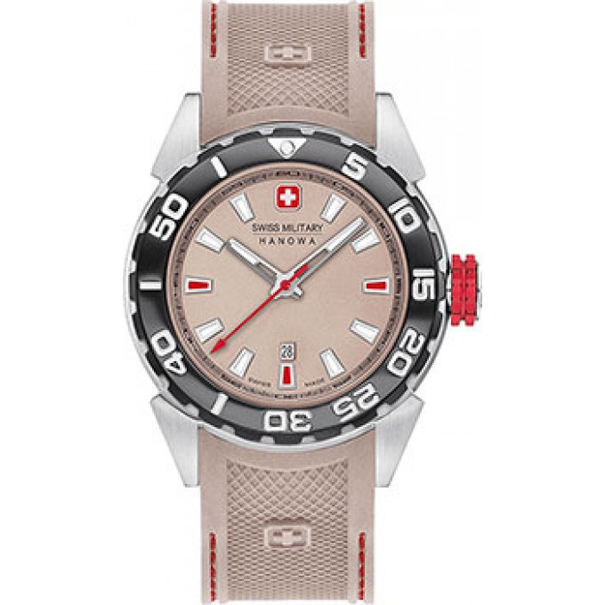 Швейцарские наручные мужские часы SWISS MILITARY HANOWA 06-4323.04.014. Коллекция Scuba Diver W230309