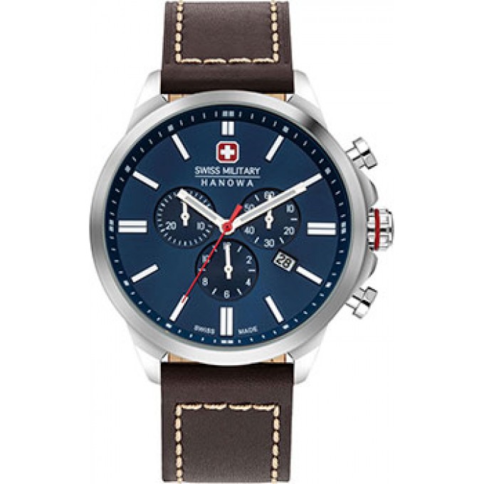 Швейцарские наручные мужские часы SWISS MILITARY HANOWA 06-4332.04.003.05. Коллекция Chrono Classic II W230315