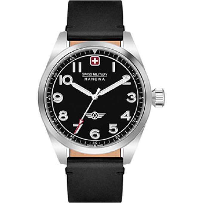 Швейцарские наручные мужские часы SWISS MILITARY HANOWA SMWGA2100401. Коллекция Falcon W230371