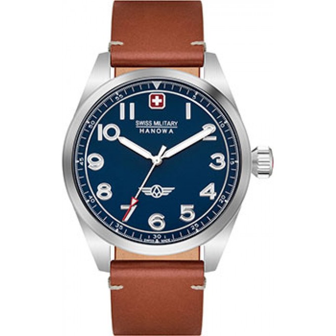 Швейцарские наручные мужские часы SWISS MILITARY HANOWA SMWGA2100402. Коллекция Falcon W230372