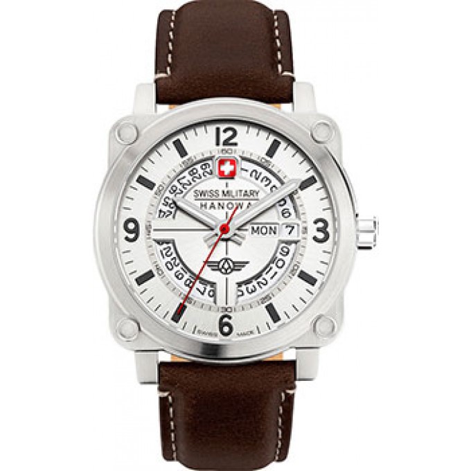 Швейцарские наручные мужские часы SWISS MILITARY HANOWA SMWGB2101102. Коллекция Aerograph W230384